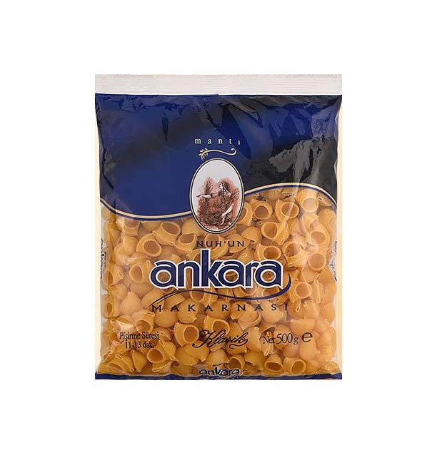 ماکارونی-آنکارا-مدل-صدفی-500-گرمی-(Manti)-–-پاستای-شیاردار-درشت ماکارونی آنکارا مدل صدفی 500 گرمی (Manti) – پاستای شیاردار درشت